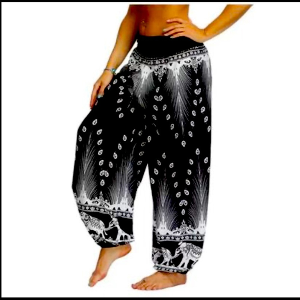 Woman loose summer pant